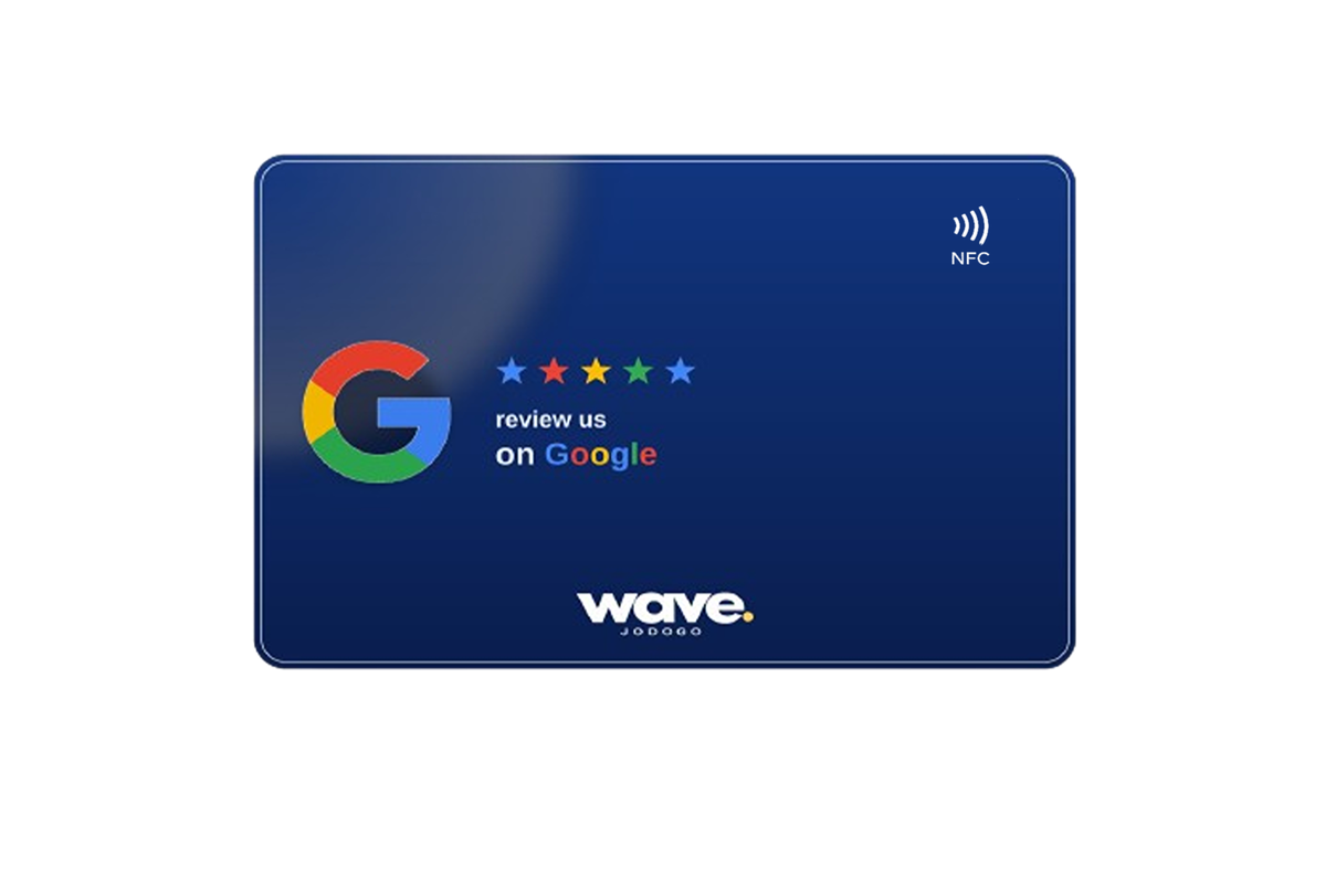 Google Reviews NFC Smart Card — Customized
